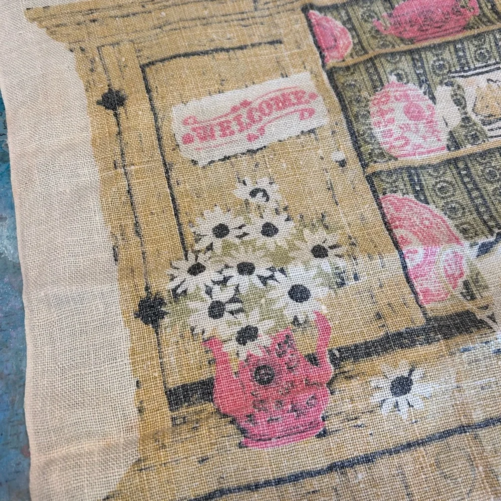 1964 Kitchen Hutch Linen Calendar